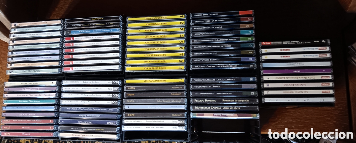 CDs de M&uacute;sica: 81 CDs M&uacute;sica Cl&aacute;sica