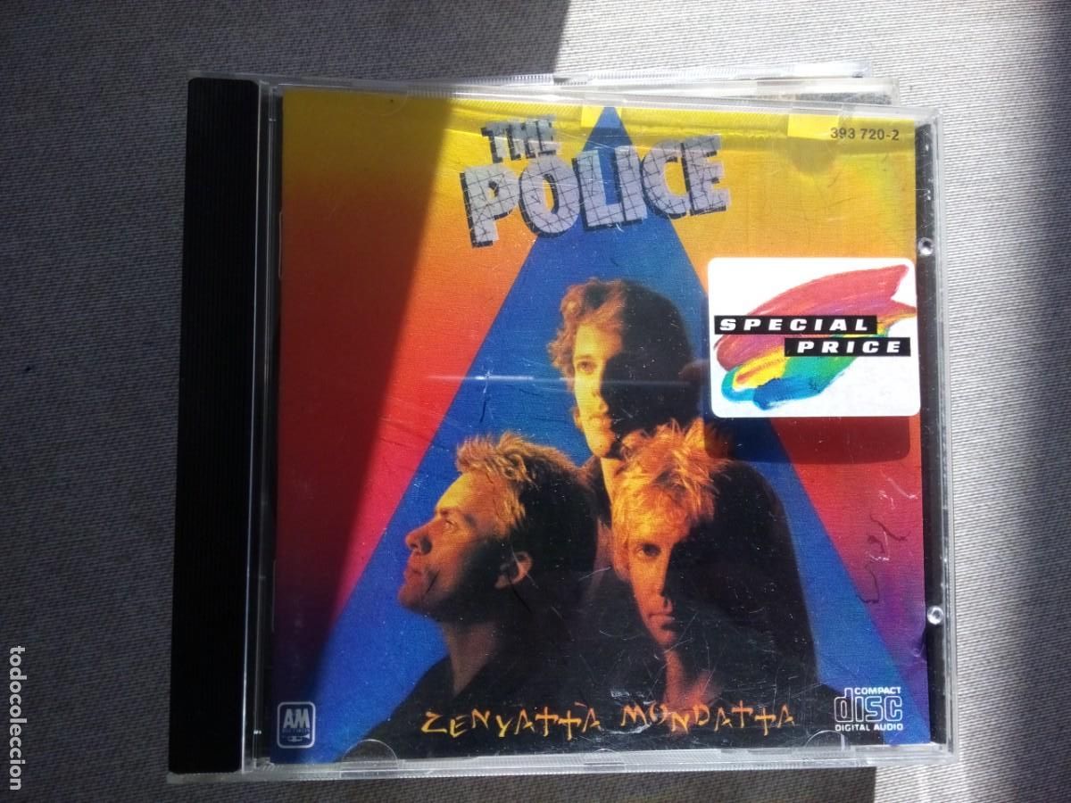 CDs de M&uacute;sica: THE POLICE ZENYATTA MONDATTA CD