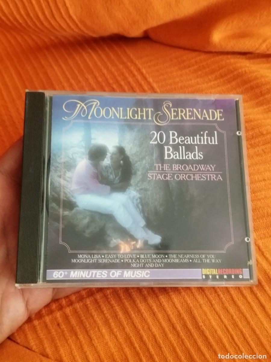 CDs de M&uacute;sica: The Broadway Stage Orchestra &ndash; Moonlight Serenade (20 Beautiful Ballads). Cd.