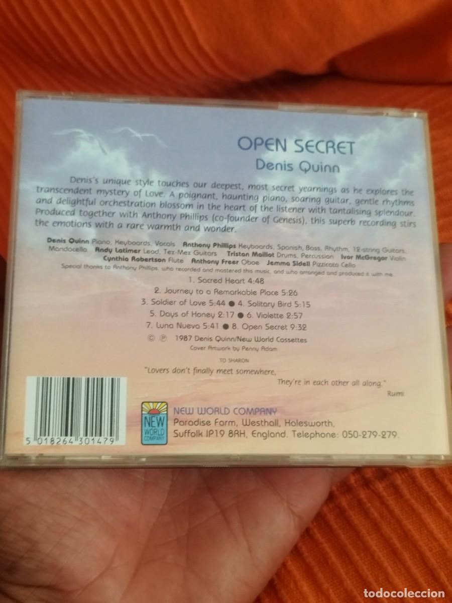 CDs de m&uacute;sica: Denis Quinn &ndash; Open Secret. Cd. - Foto 3