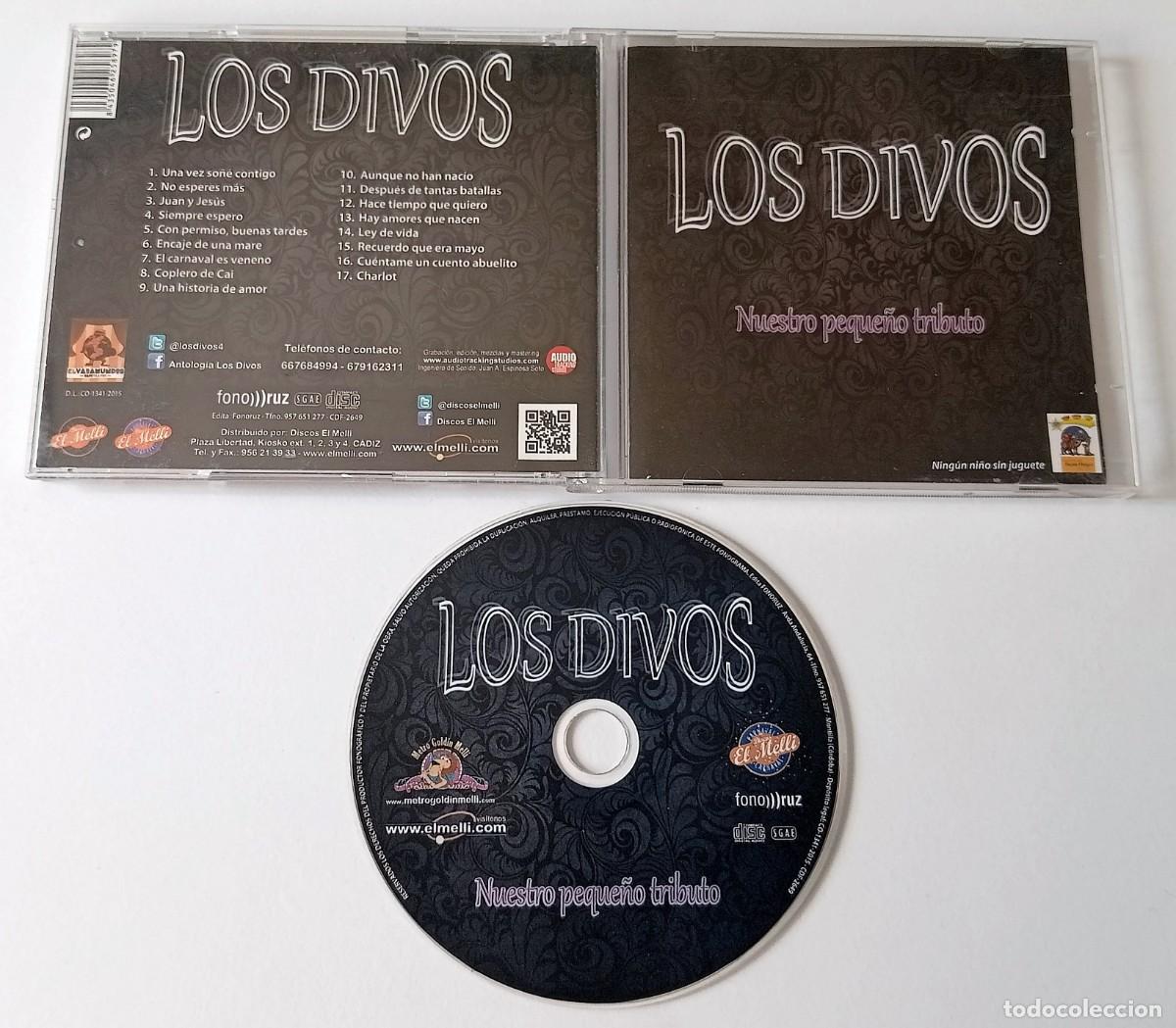 CDs de m&uacute;sica: CD CARNAVAL DE CADIZ ANTOLOG&Iacute;A LOS DIVOS (2015) - Foto 2