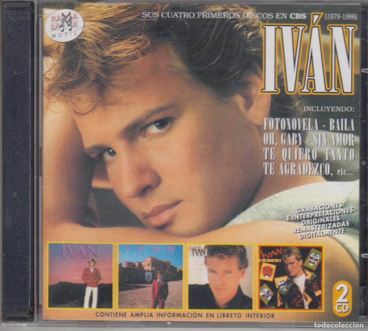 CDs de M&uacute;sica: Iv&aacute;n doble cd Sus cuatro primeros discos en CBS 1979-1986 Rama-Lama Fotonovela