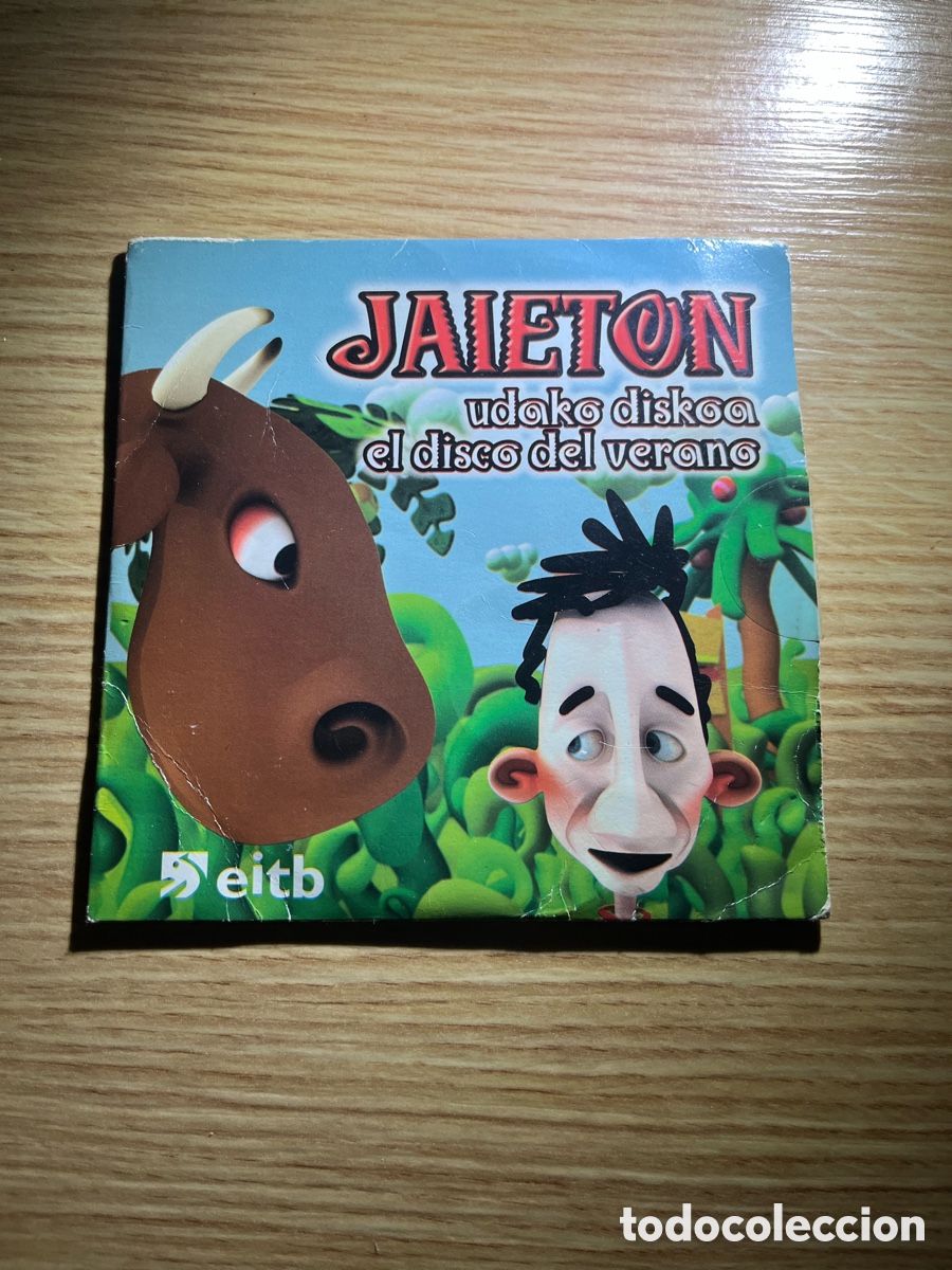 CDs de M&uacute;sica: JAIETON. El disco del verano. Udako diskoa. CD de m&uacute;sica en Euskera. EITB. A&ntilde;o 2005