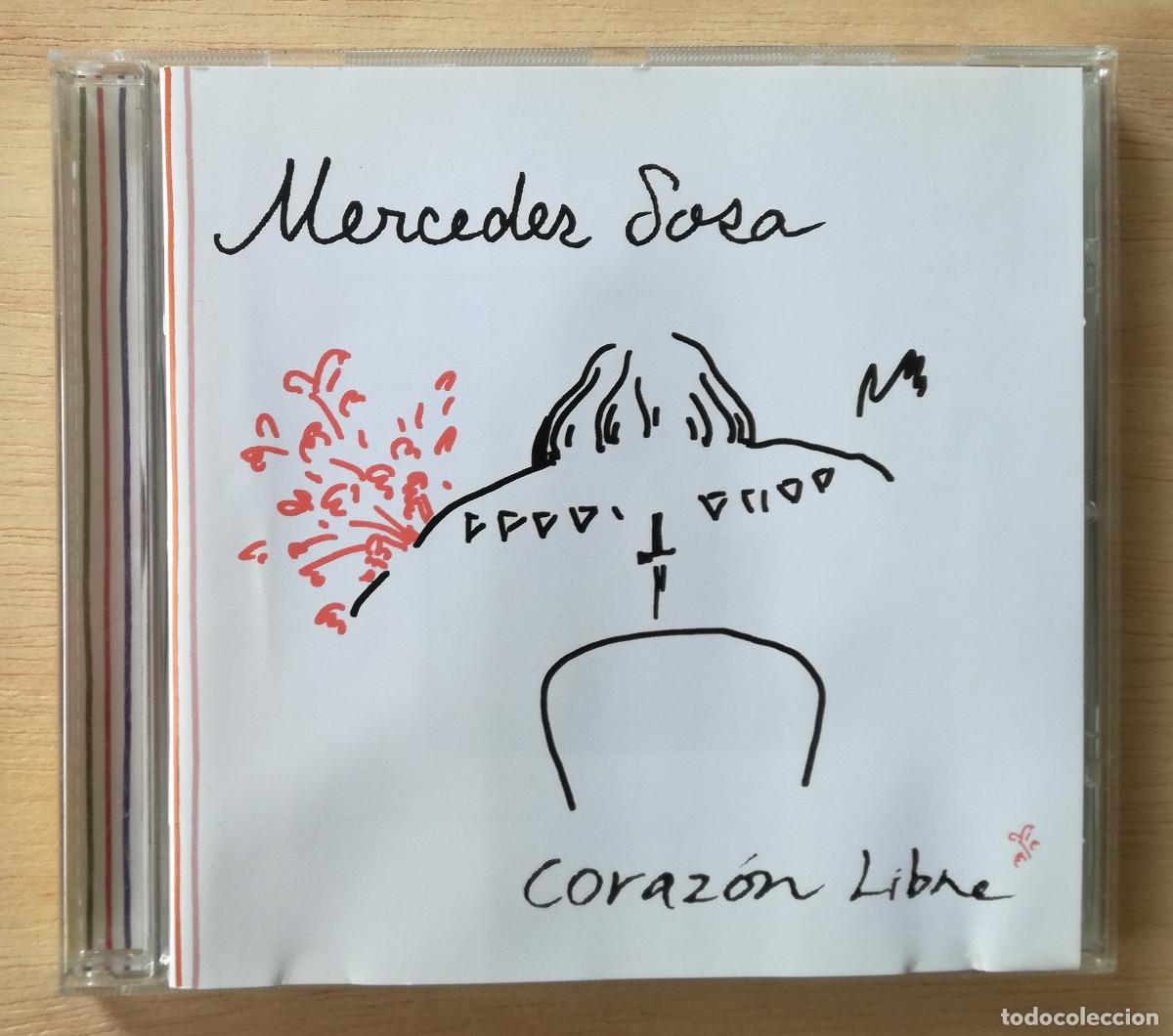 CDs de M&uacute;sica: MERCEDES SOSA - CORAZON LIBRE - PEDIDO MINIMO 7&euro;