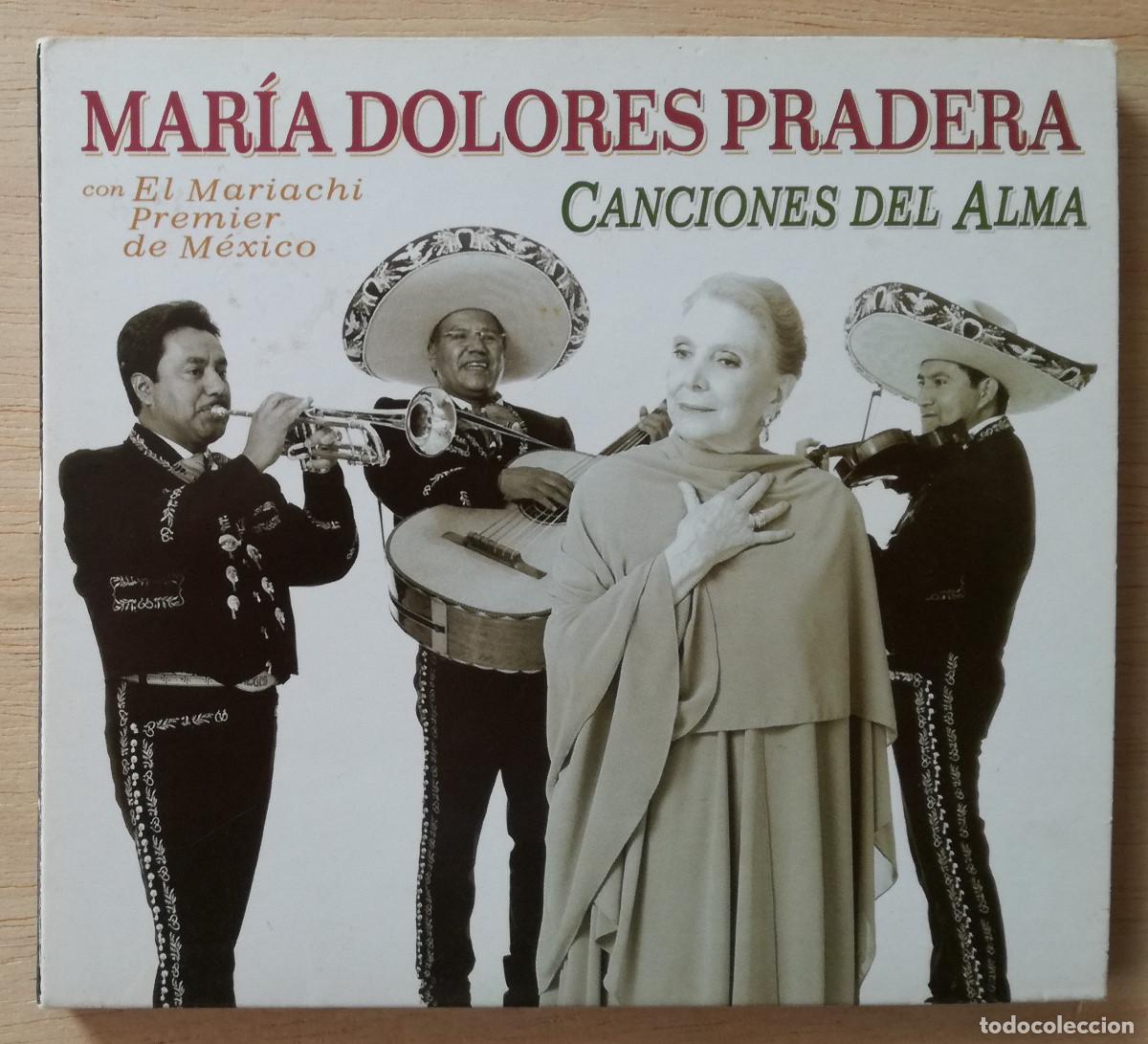 CDs de M&uacute;sica: MARIA DOLORES PRADERA - CANCIONES DEL ALMA - DIGIPACK - PEDIDO MINIMO 7&euro;