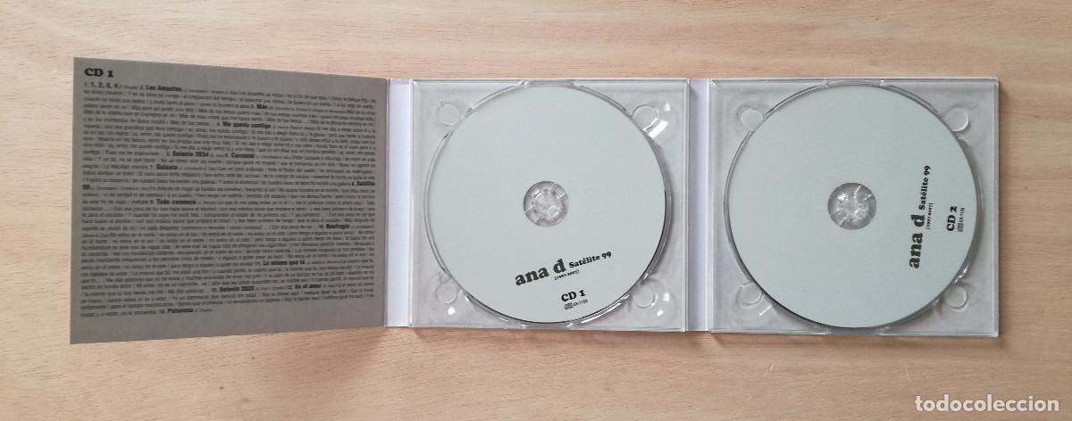 CDs de m&uacute;sica: ANA D - SATELITE 99 - 2XCD DIGIPACK - Foto 2
