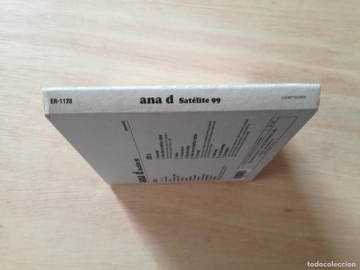CDs de m&uacute;sica: ANA D - SATELITE 99 - 2XCD DIGIPACK - Foto 6
