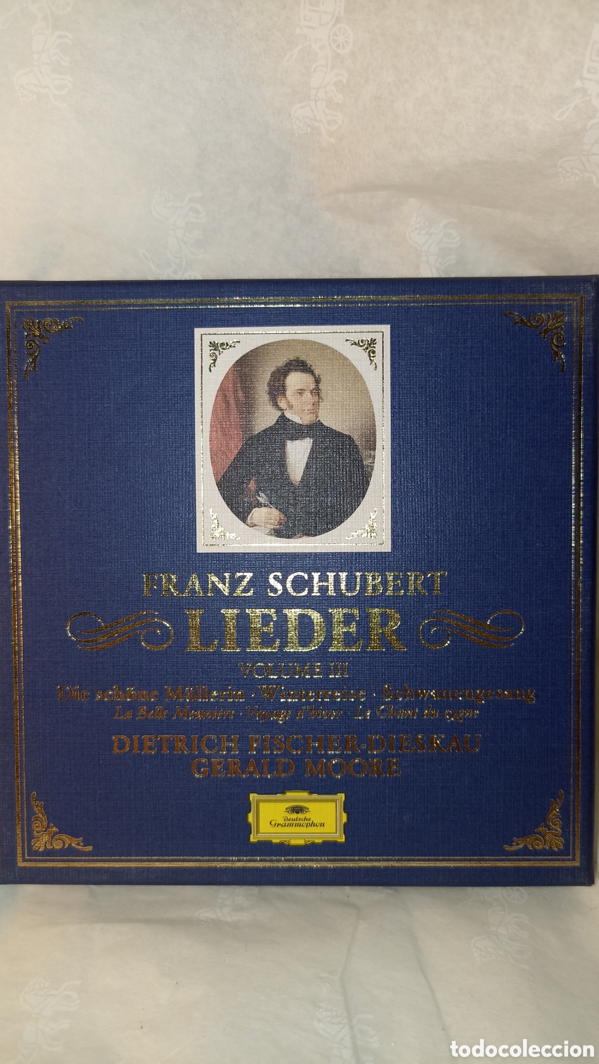 CDs de M&uacute;sica: Franz -Schubert. Lieder. Volume IIl. Dietrich Fischer-Dieskau. Gerald Moore. Deutsche Gramophon