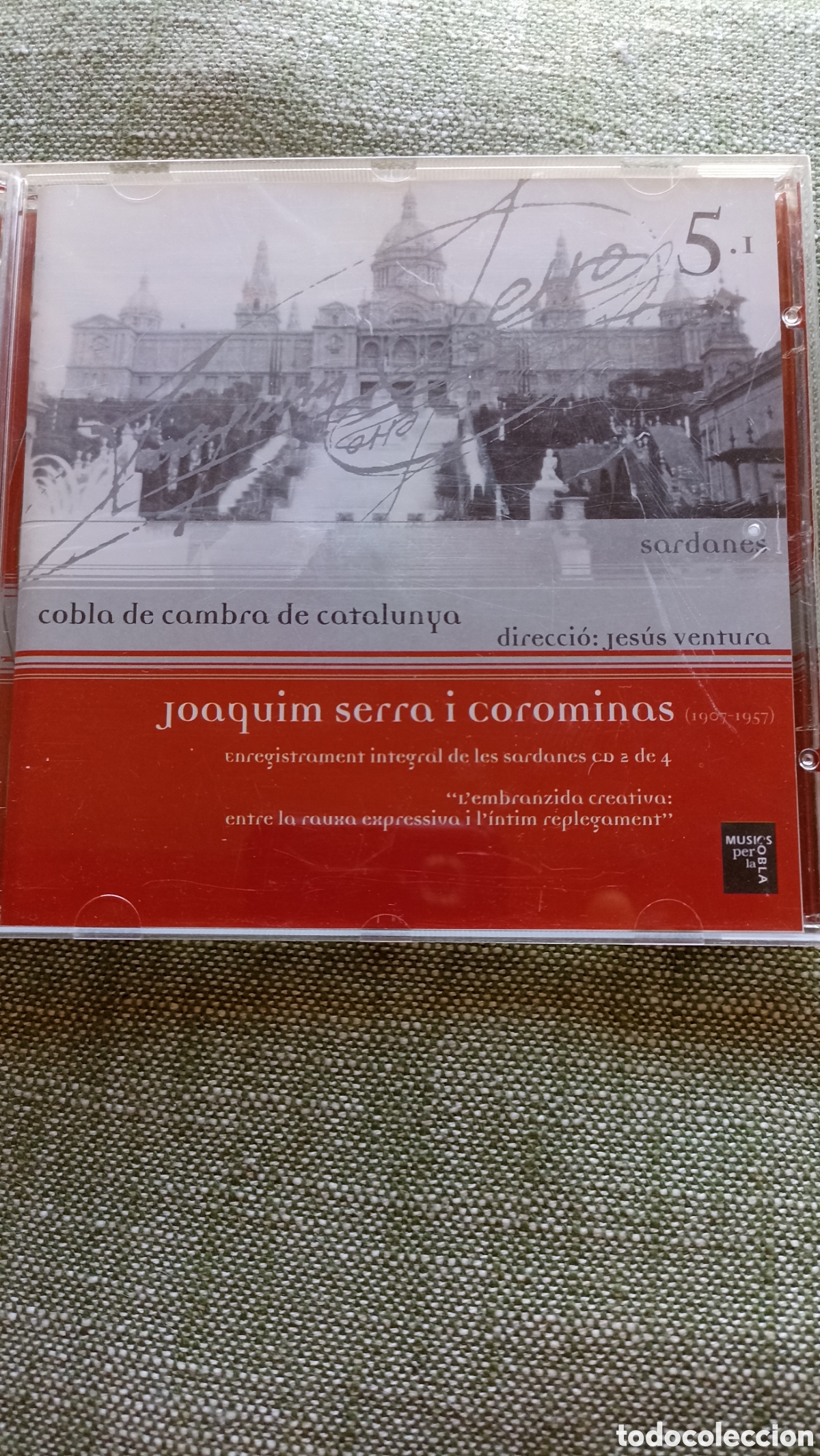 CDs de M&uacute;sica: CD &rdquo;Joaquim Serra i Corominas (Vol. 2)&rdquo; interpretado por la Cobla de Cambra de Catalunya.