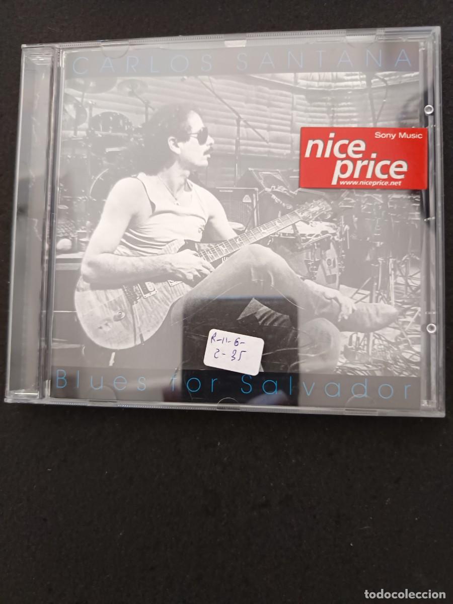 CDs de M&uacute;sica: BLUES FOR SALVADOR. CARLOS SANTANA.