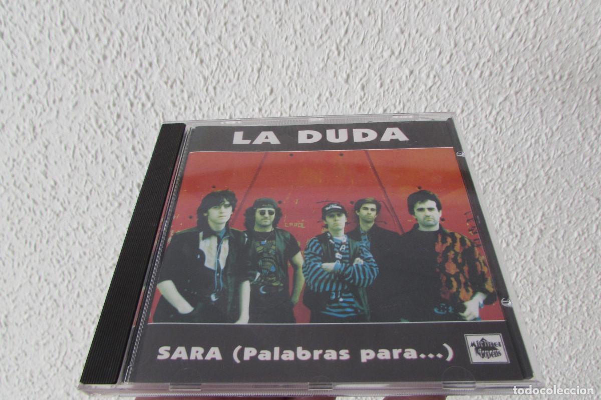 CDs de M&uacute;sica: La Duda &lrm;&ndash; Sara (Palabras Para...) 3 TEMAS