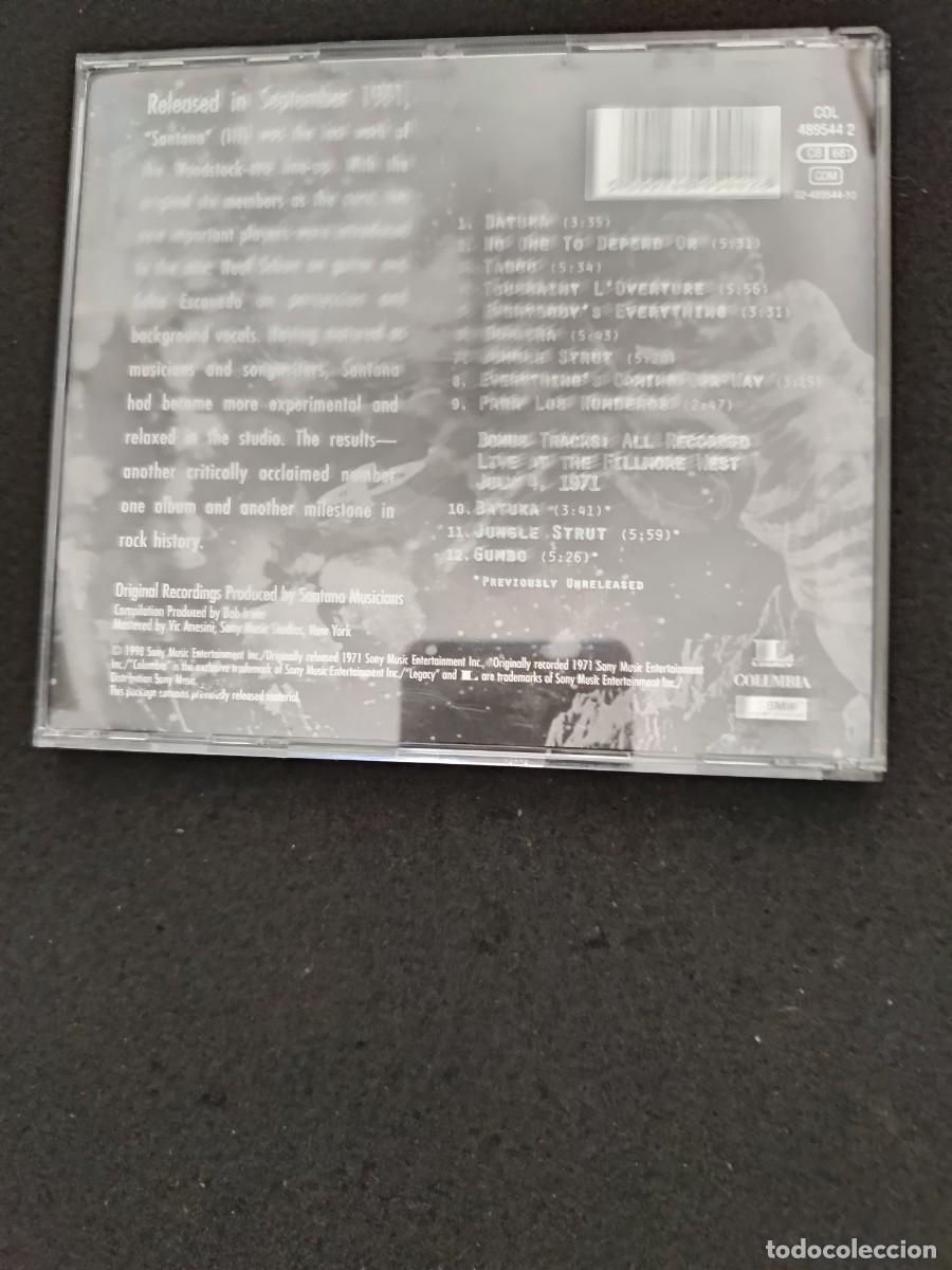 CDs de m&uacute;sica: SANTANA. (COLUMBIA / LEGACY)) - Foto 2