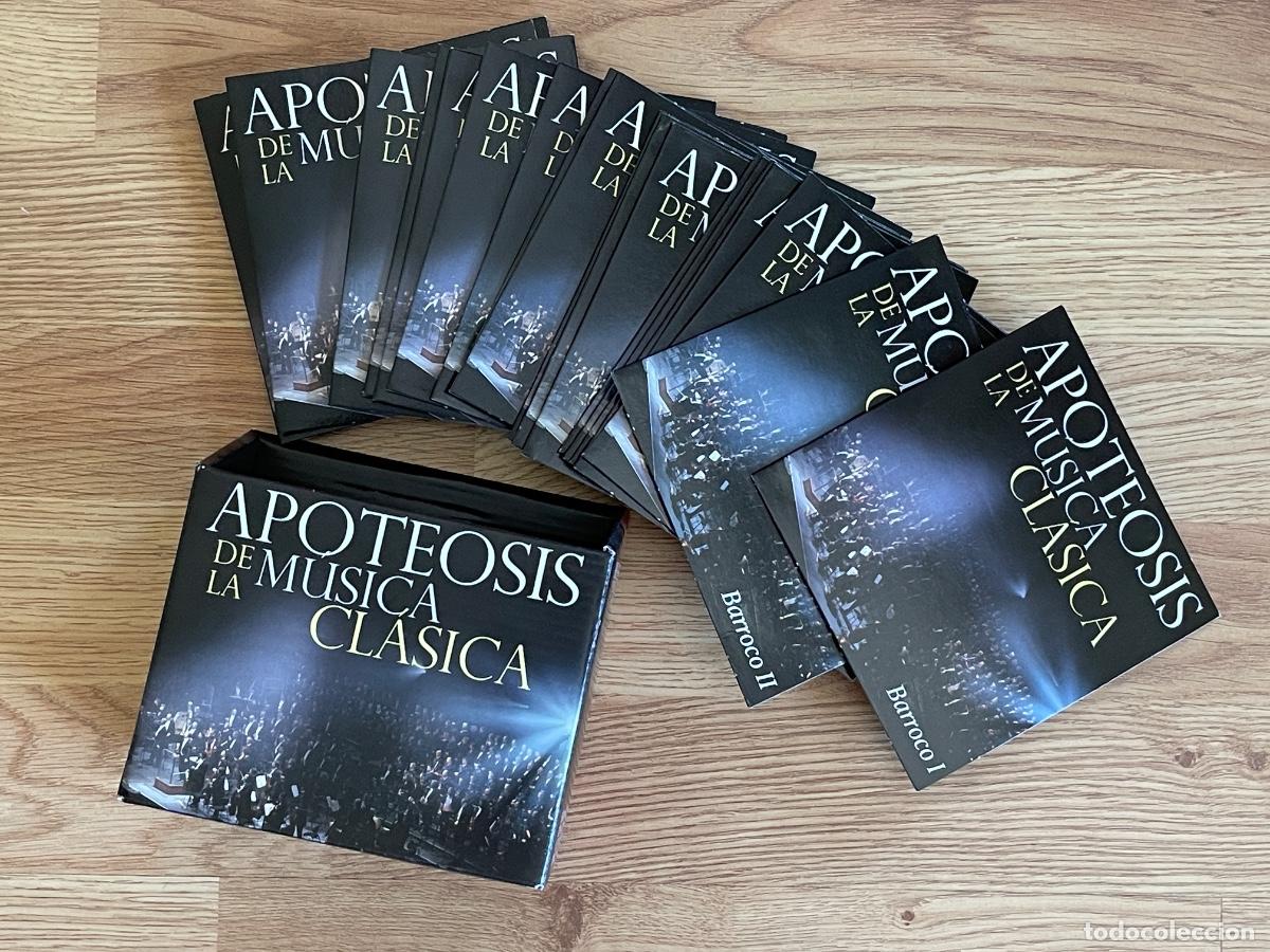 CDs de M&uacute;sica: Apoteosis de la M&uacute;sica Cl&aacute;sica: 20 CD + caja * COMPLETO *