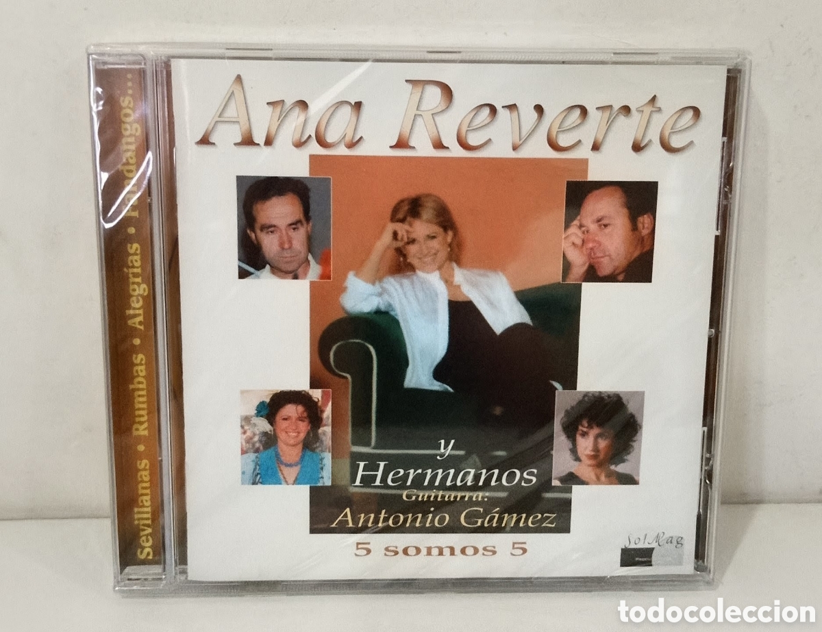 CDs de M&uacute;sica: ANA REVERTE Y HERMANO - 5 SOMOS 5. CD PRECINTADO