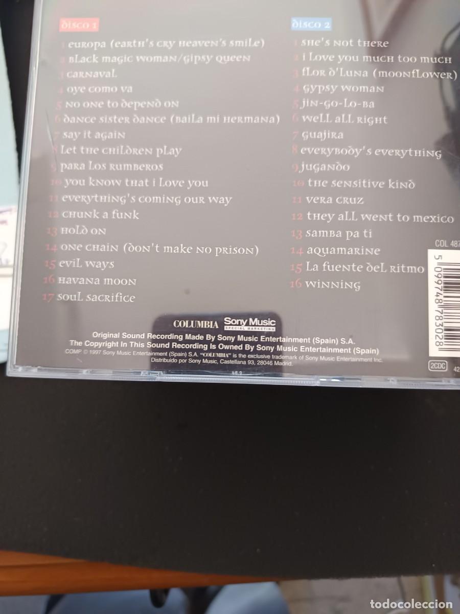 CDs de m&uacute;sica: 2 CD. SANTANA. ANIVERSARIO. - Foto 2