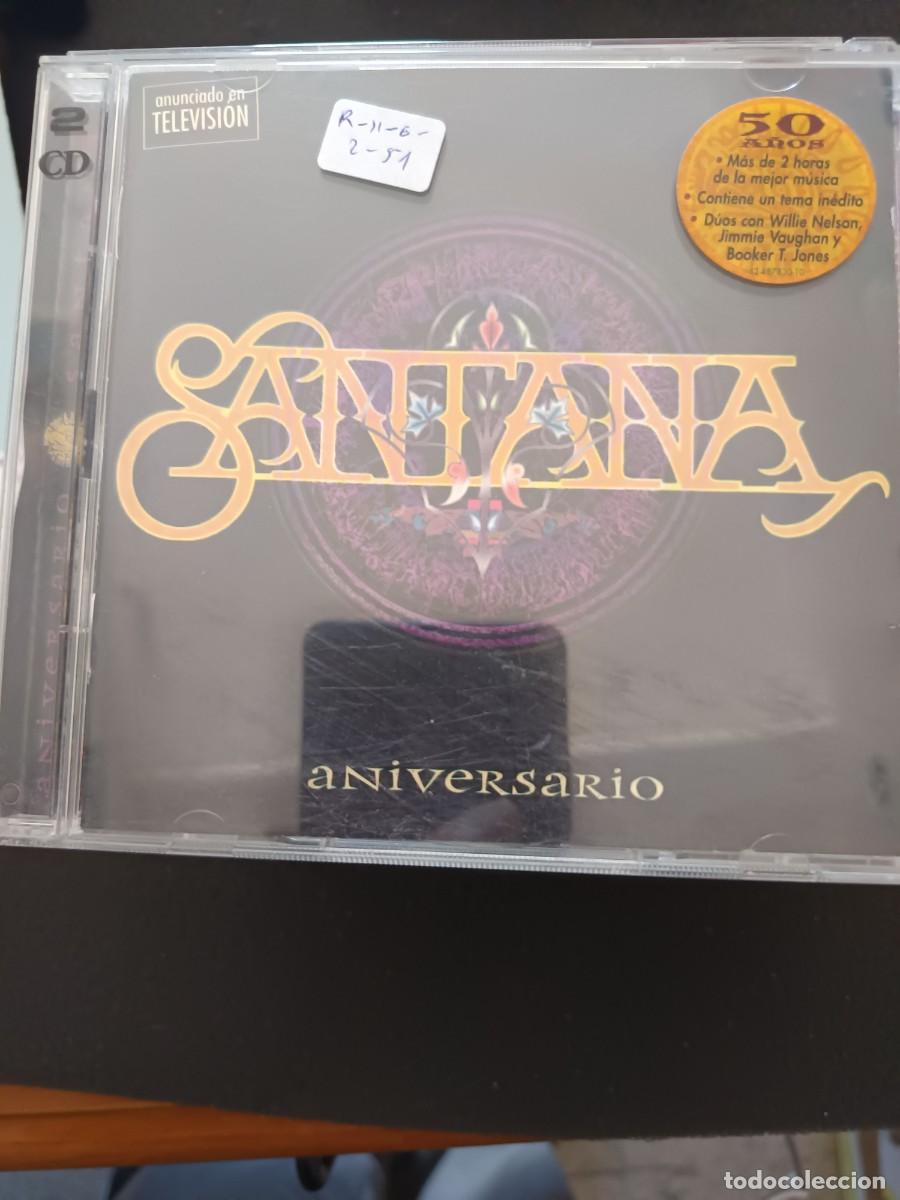 CDs de m&uacute;sica: 2 CD. SANTANA. ANIVERSARIO. - Foto 1
