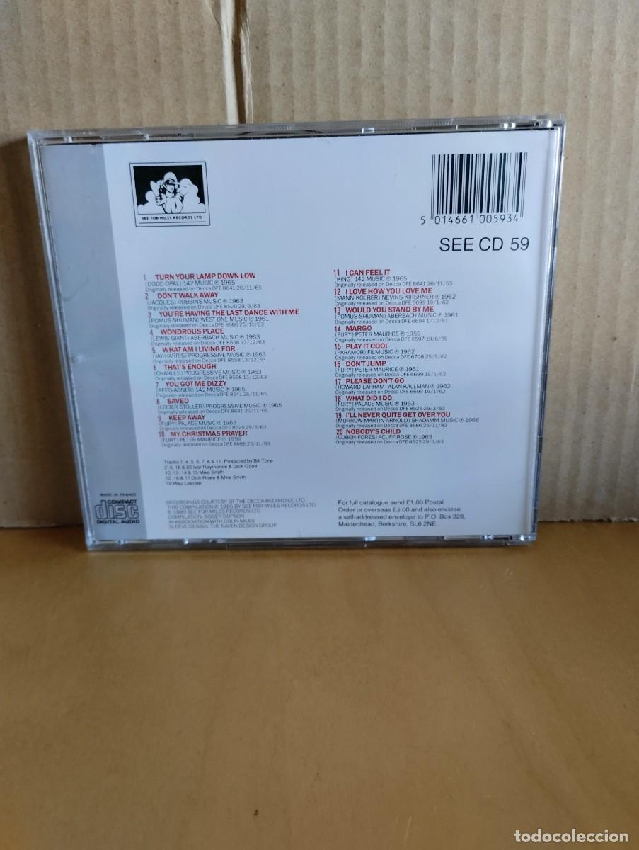 CDs de m&uacute;sica: BILLY FURY ---- THE E.P. COLLECTION - Foto 2