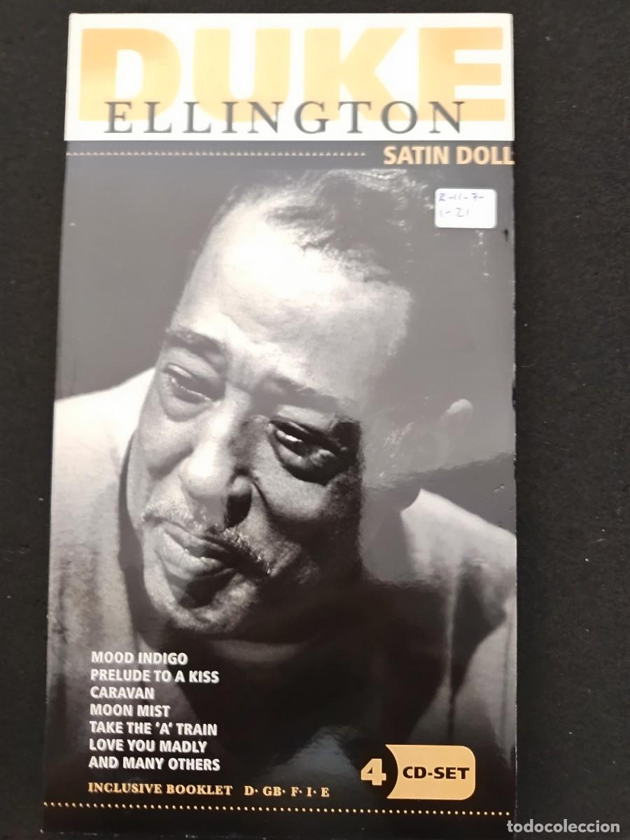 CDs de M&uacute;sica: 4 CD SET INKLUSIVE BOOKLET (D, GB, F, I, E). DUKE ELLINGTON. SATIN DOLL
