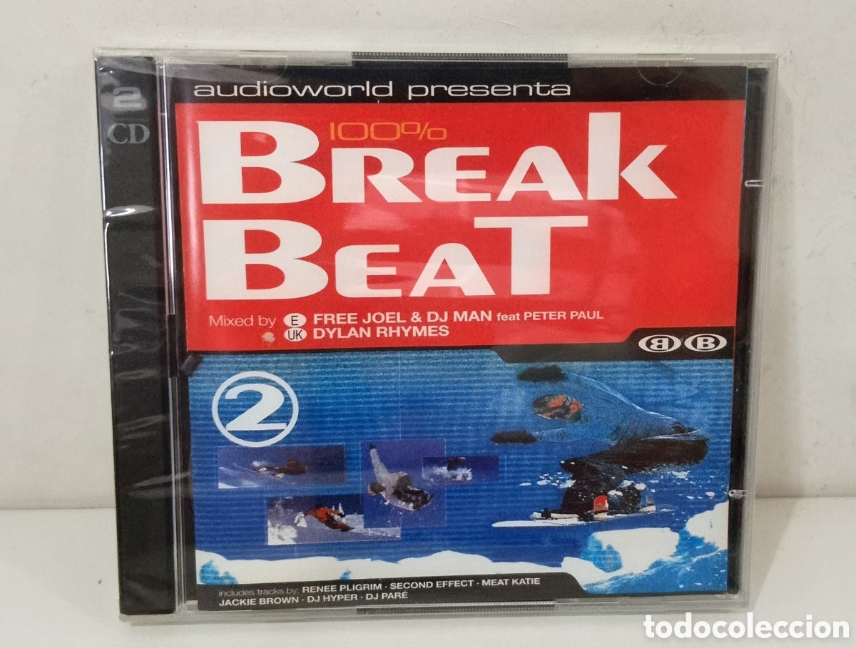 CDs de M&uacute;sica: 100% BREAK BEAT 2.PACK 2 DISCOS - CD PRECINTADO
