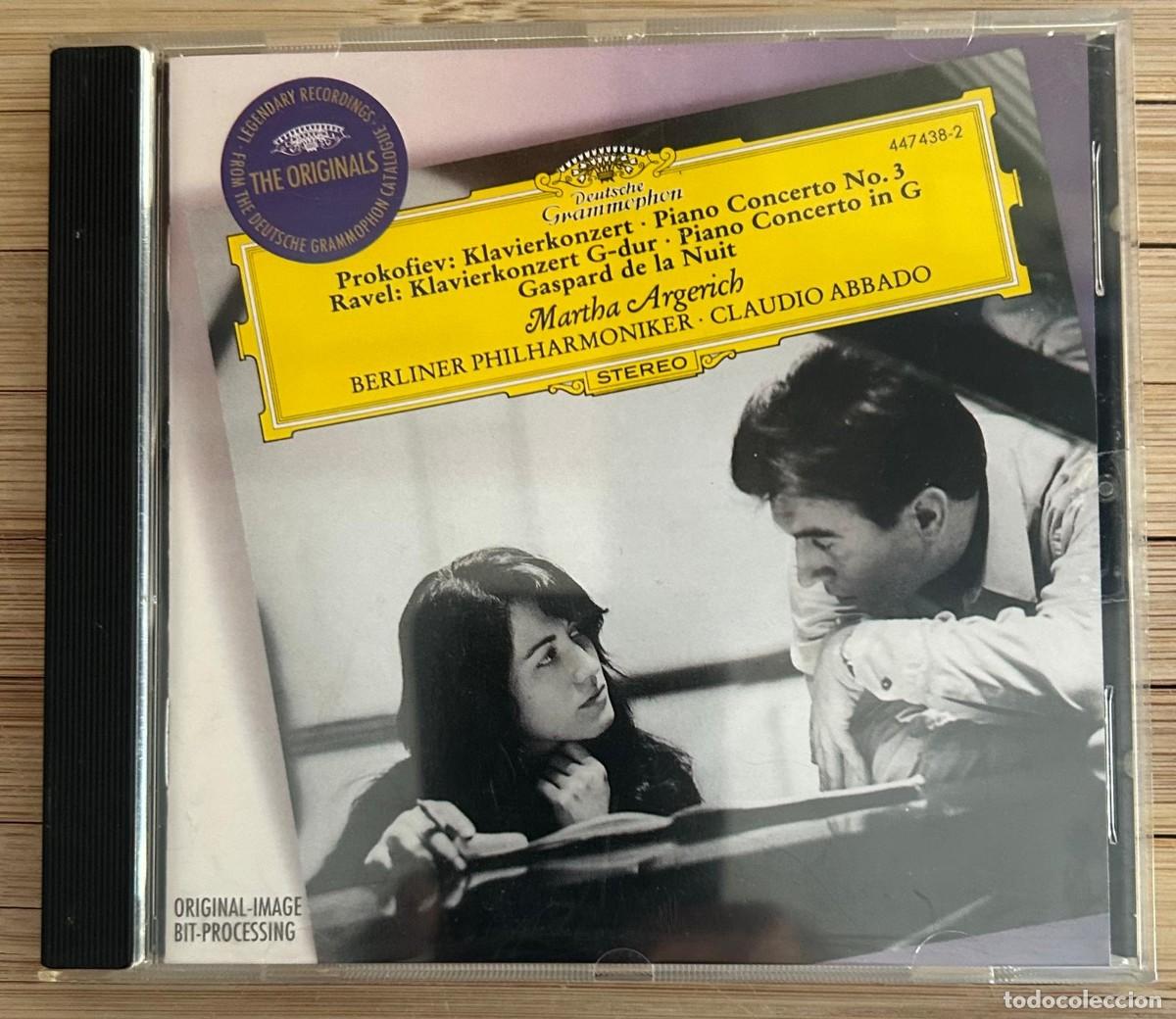 CDs de M&uacute;sica: MARTHA ARGERICH - CLAUDIO ABBADO - PROKOFIEV - RAVEL