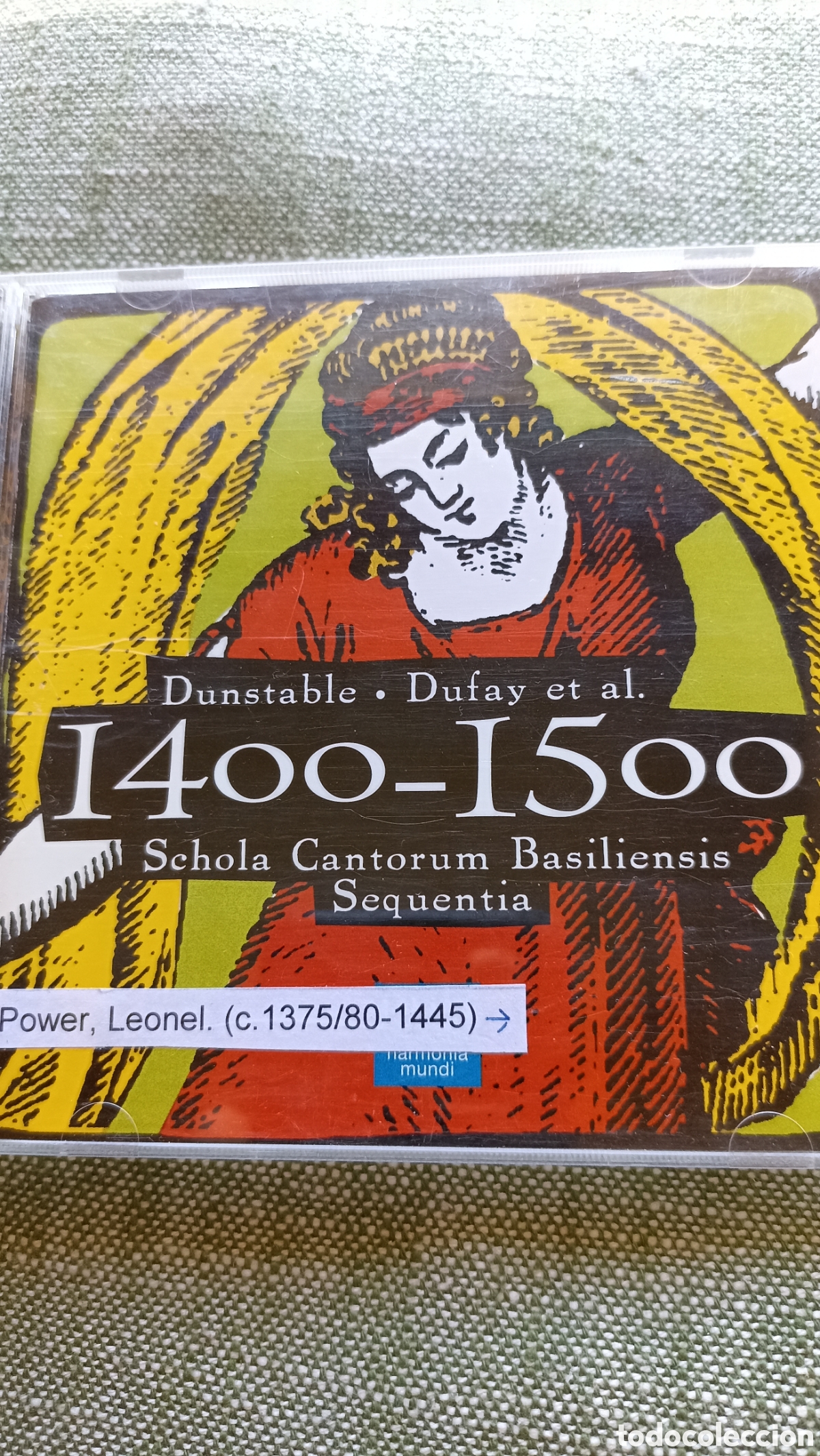 CDs de M&uacute;sica: Century Classics II: 1400-1500&rdquo; con m&uacute;sica de Dunstable, Dufay y otros artistas.