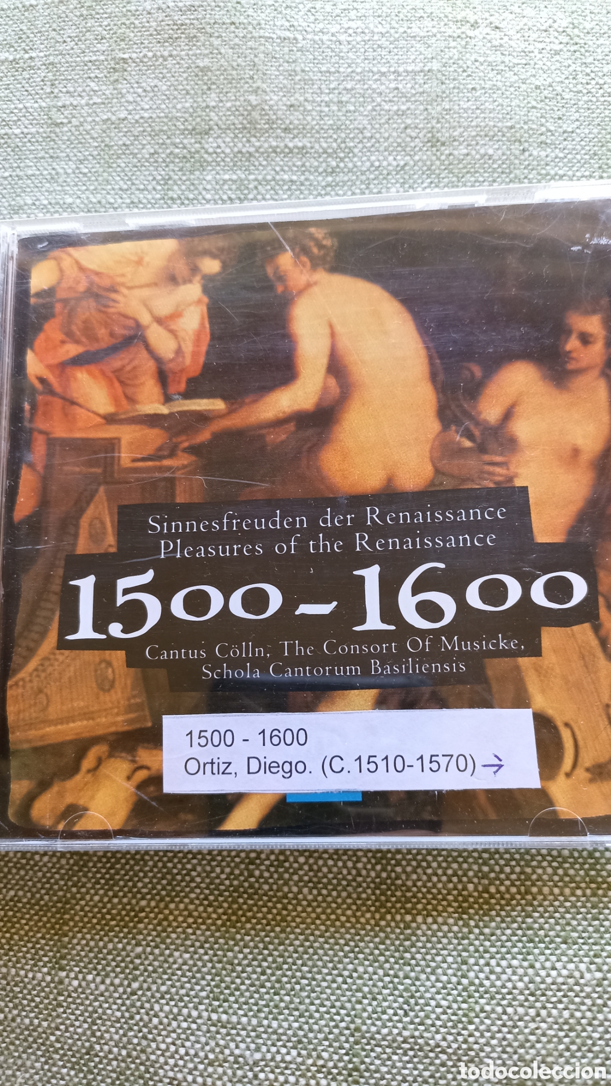 CDs de M&uacute;sica: Sinnesfreuden der Renaissance / Pleasures of the Renaissance 1500-1600.