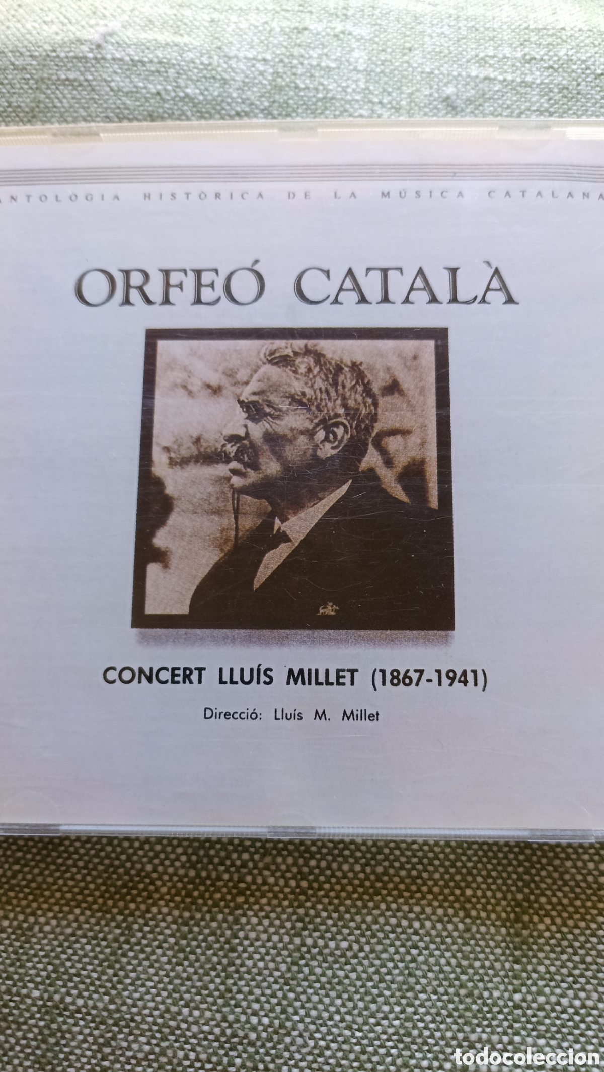 CDs de Musique: Orfe&oacute; Catal&agrave;, titulado &rdquo;Concert Llu&iacute;s Millet (1867-1941)&rdquo;,