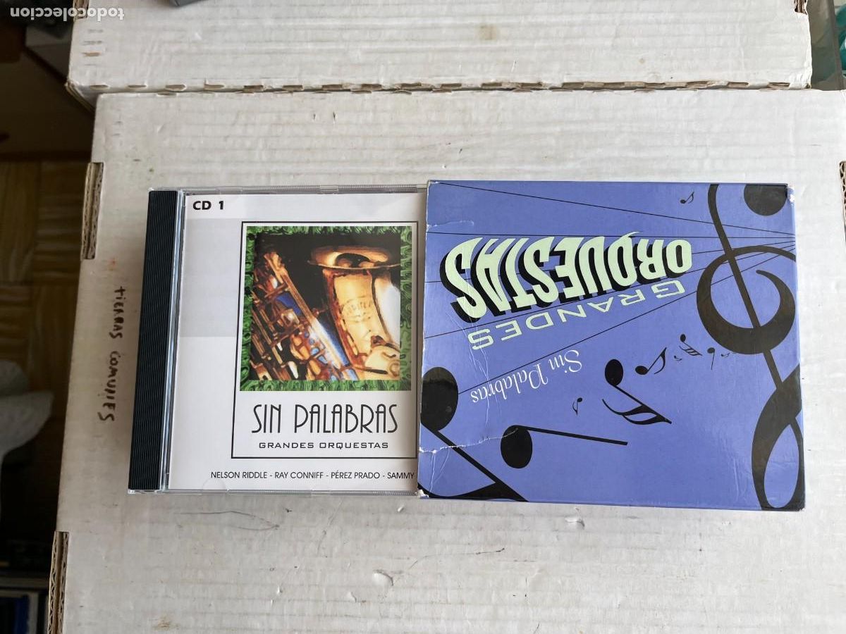 CDs de M&uacute;sica: GRANDES ORQUESTAS SIN PALABRAS 5 CDS - CD MUSICA KREATEN