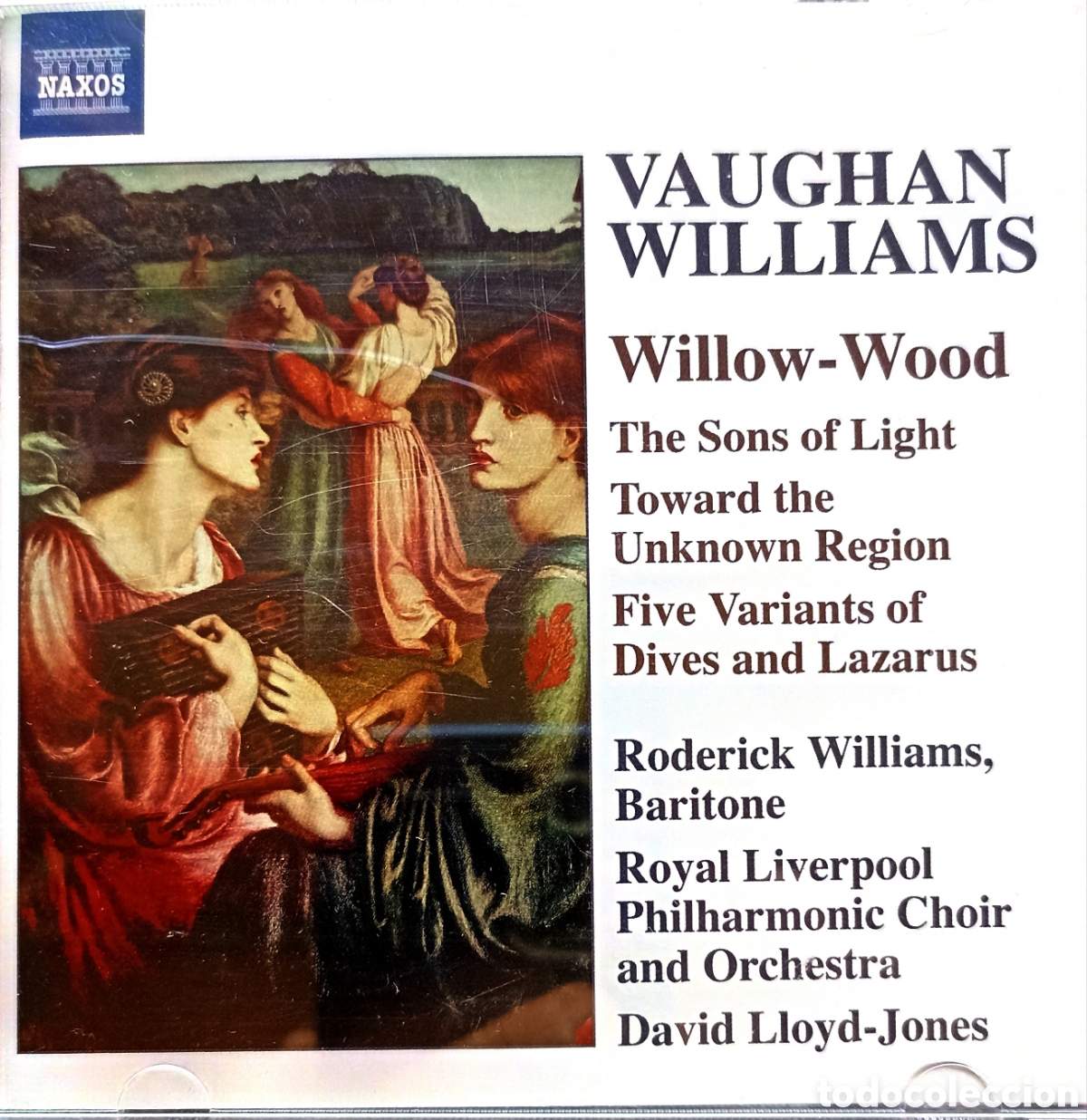 CDs de M&uacute;sica: Vaughan Williams: Willow-Wood &ndash; Naxos CD