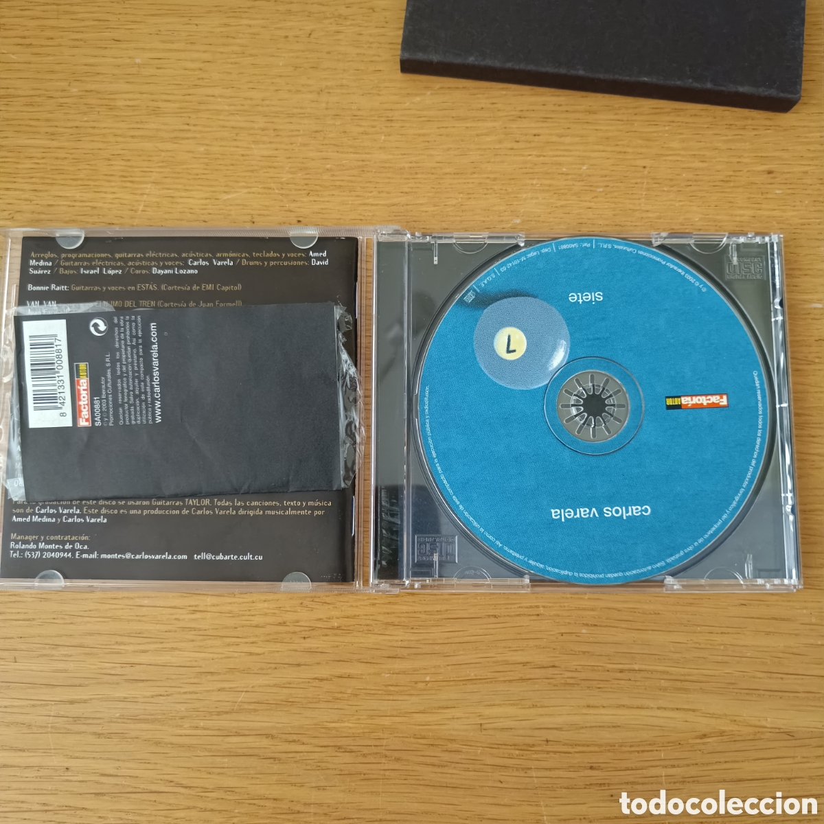 CDs de m&uacute;sica: Carlos Varela CD Siete - Foto 5