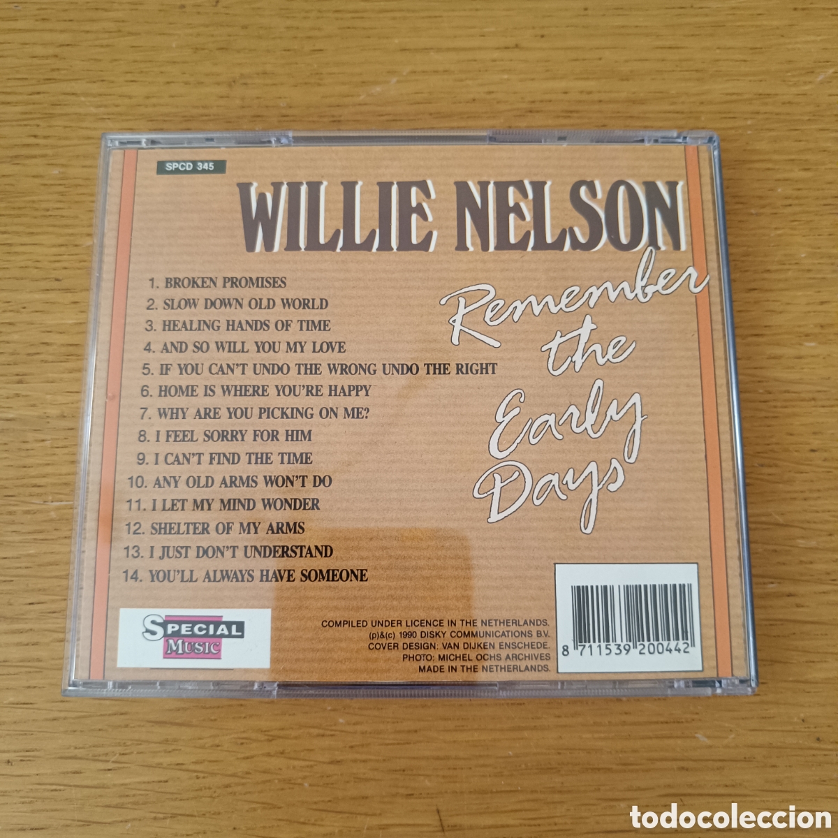 CDs de m&uacute;sica: Willie Nelson CD Remember The Early Days - Foto 2