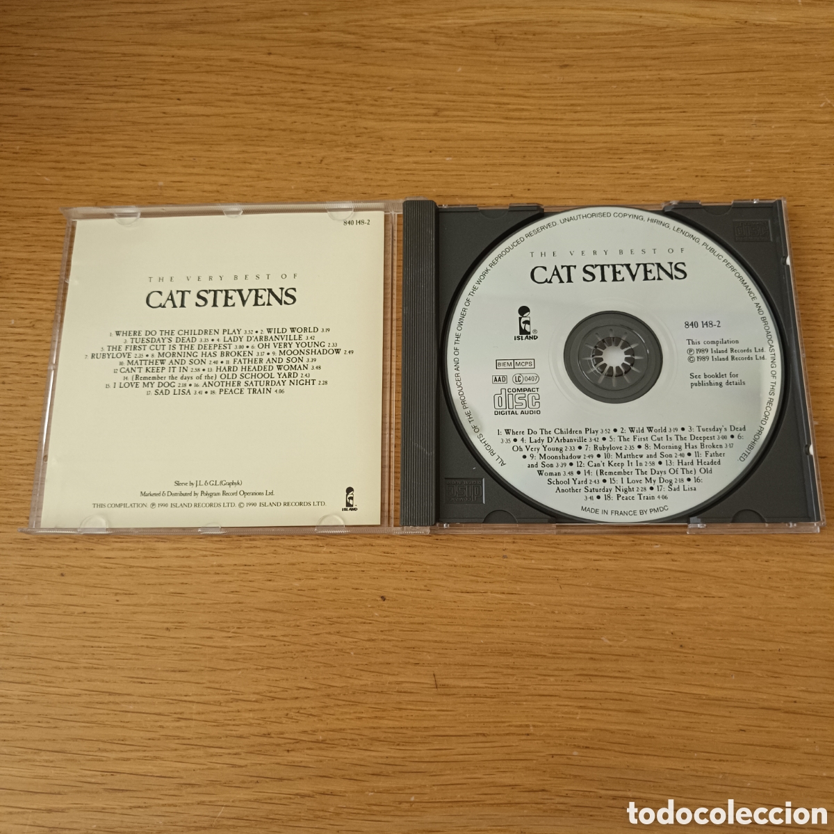 CDs de m&uacute;sica: Cat Stevens CD The Very Best Of - Foto 3