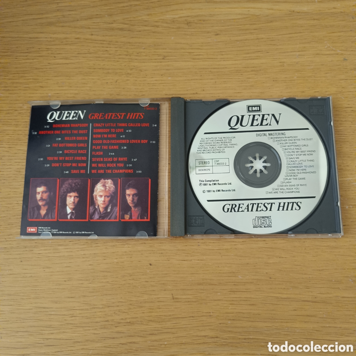 CDs de m&uacute;sica: Queen CD Greatest Hits - Foto 3