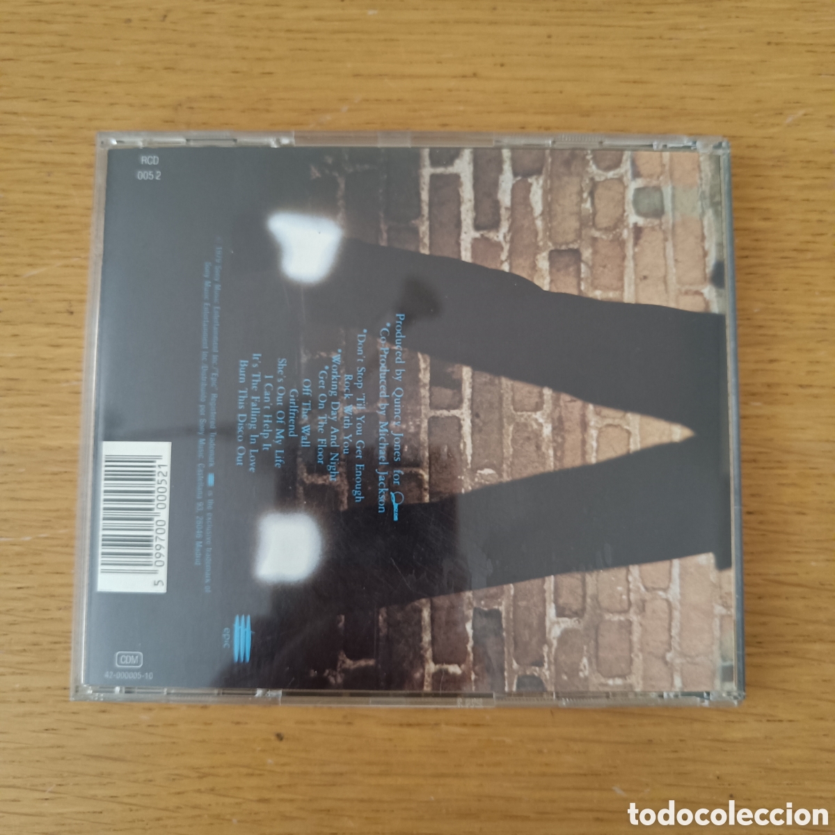 CDs de m&uacute;sica: Michael Jackson CD Off The Wall - Foto 2
