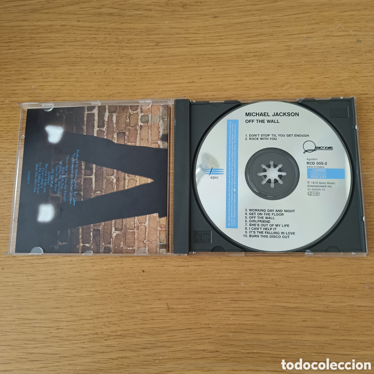 CDs de m&uacute;sica: Michael Jackson CD Off The Wall - Foto 3