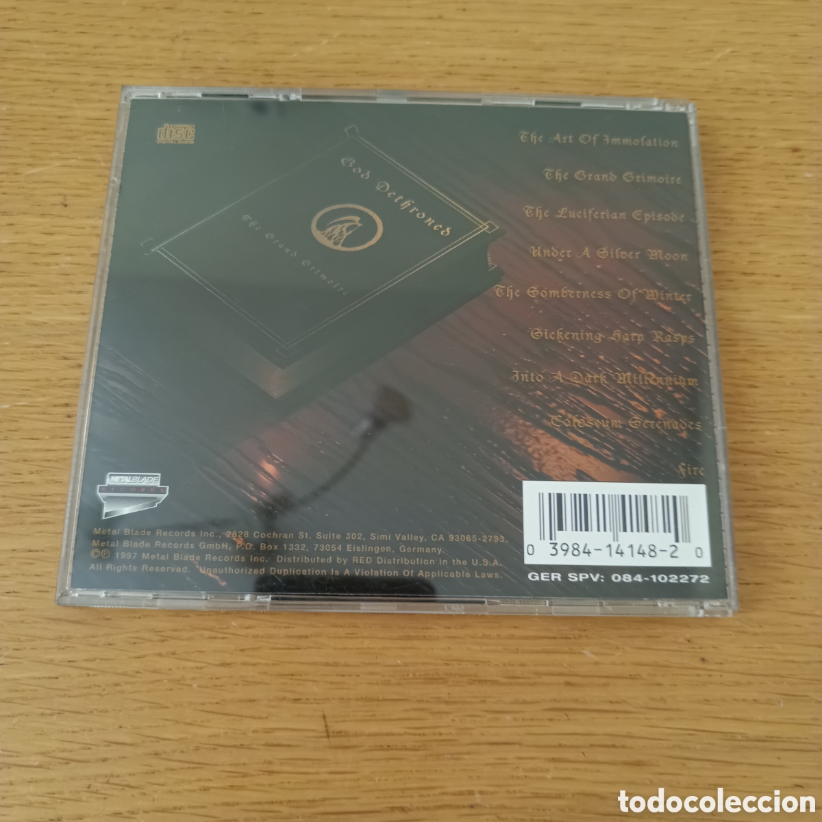 CDs de m&uacute;sica: God Dethroned CD The Grand Grimoire - Foto 2