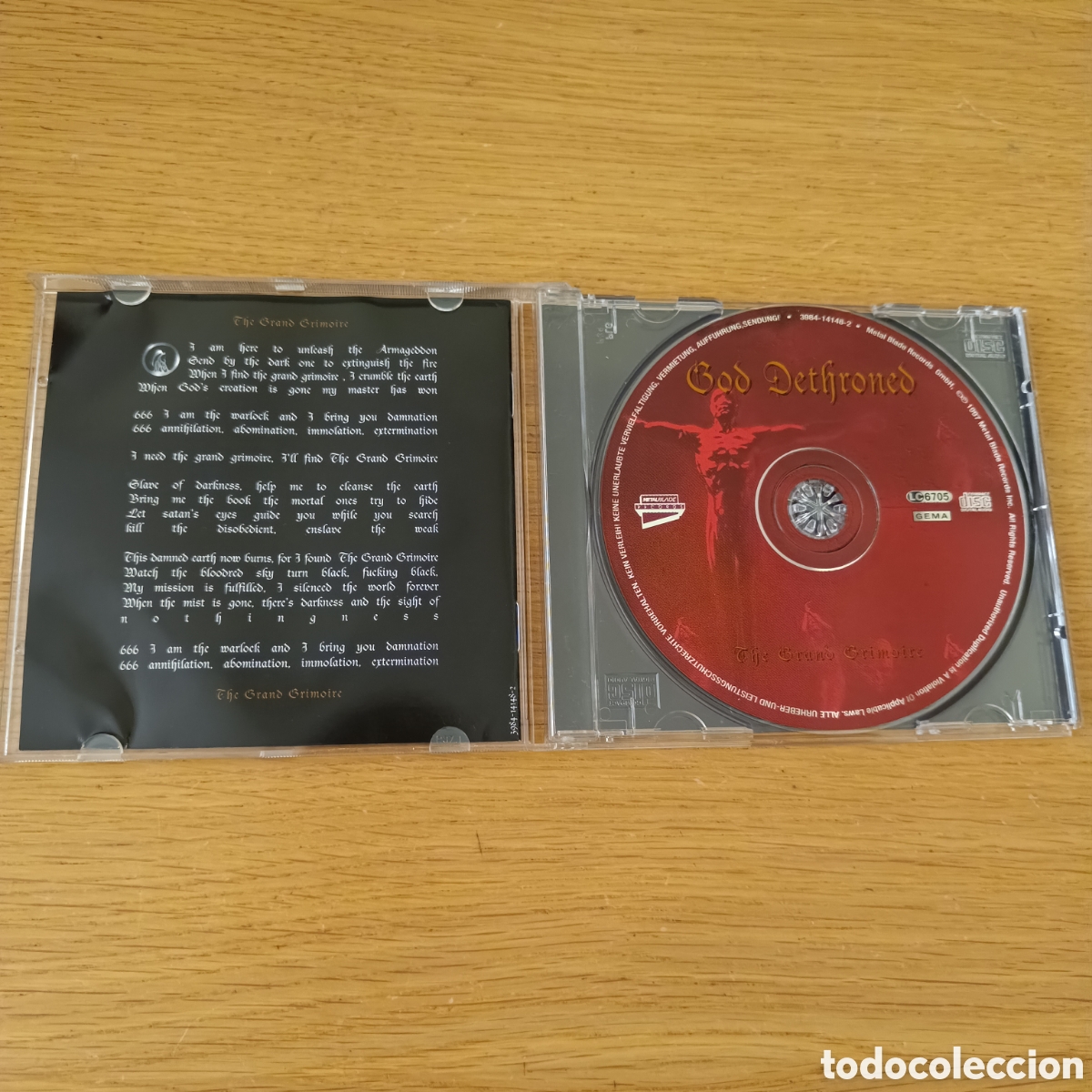 CDs de m&uacute;sica: God Dethroned CD The Grand Grimoire - Foto 3
