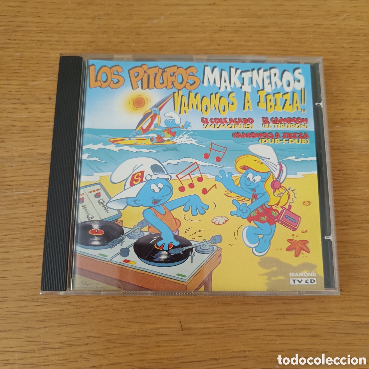 CDs de M&uacute;sica: Los Pitufos Makineros CD V&aacute;monos A Ibiza