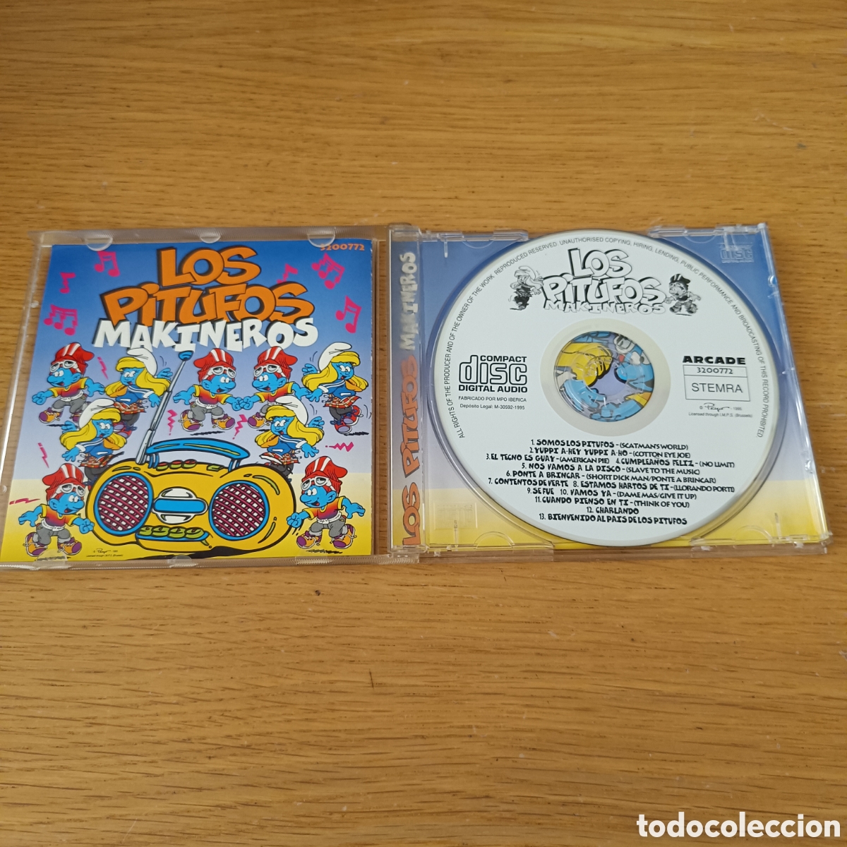 CDs de m&uacute;sica: Los Pitufos Makineros CD - Foto 3