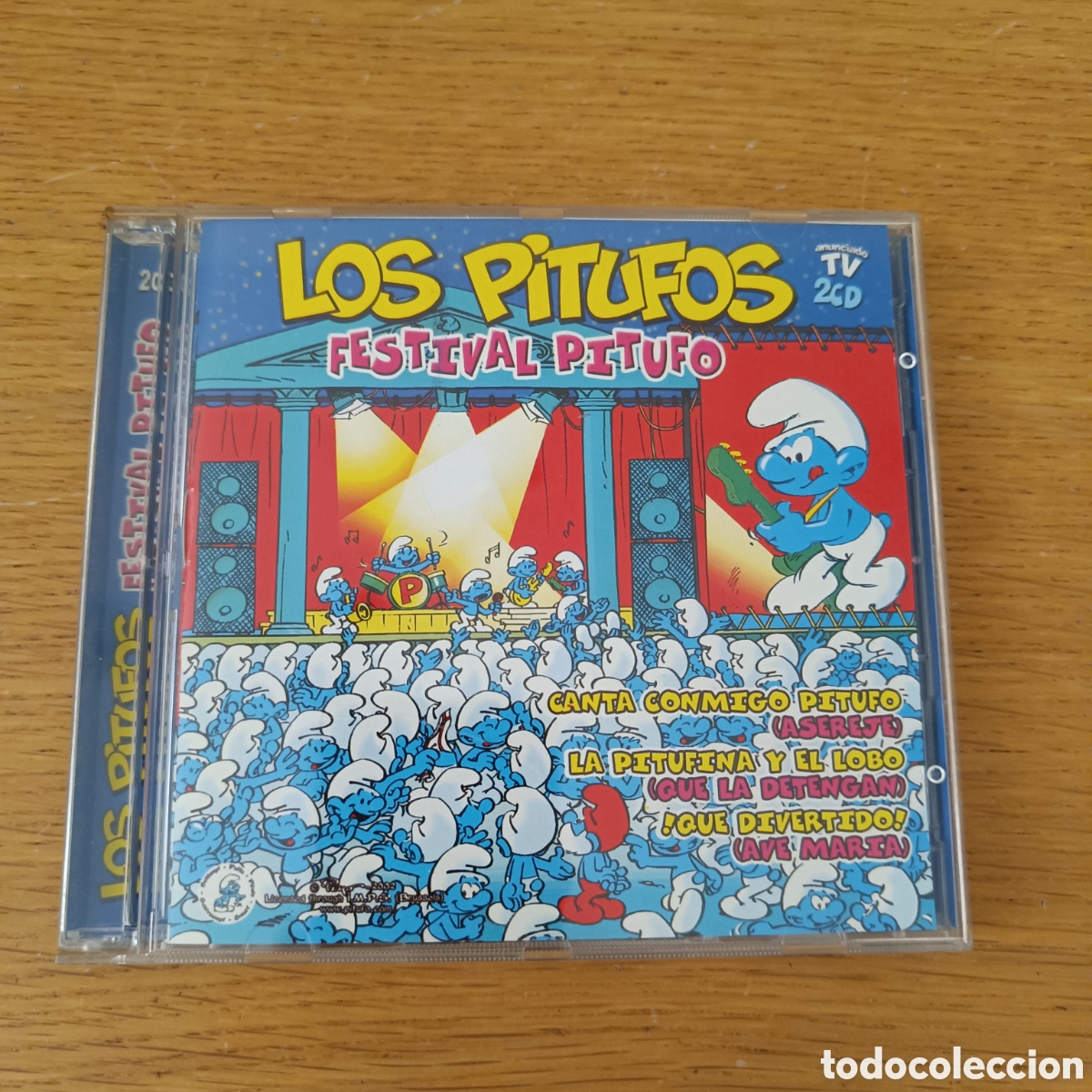 CDs de M&uacute;sica: Los Pitufos (2 CDs) Festival Pitufo