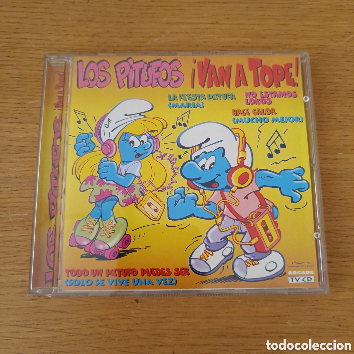 CDs de M&uacute;sica: Los Pitufos CD Van A Tope