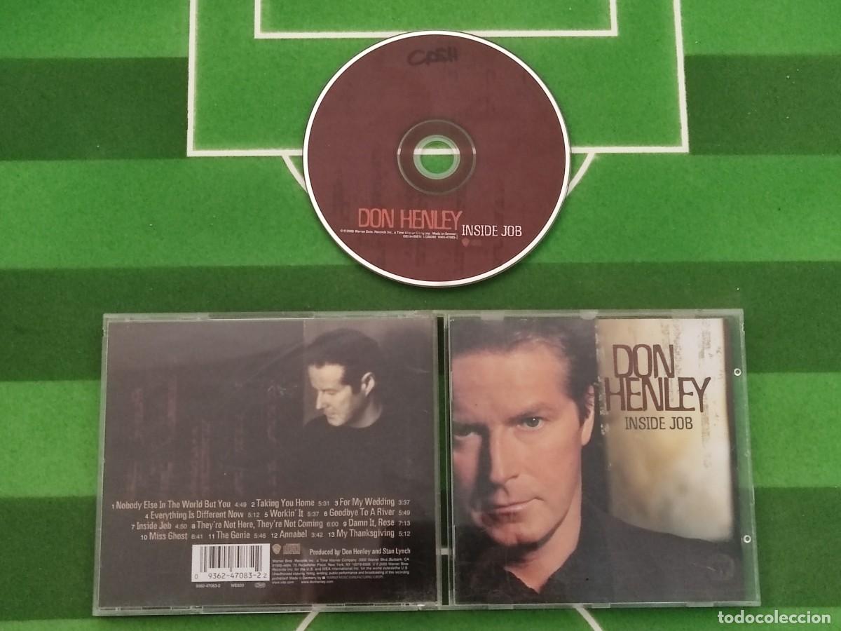 CDs de M&uacute;sica: CD 476 Don Henley - Inside job / 2000