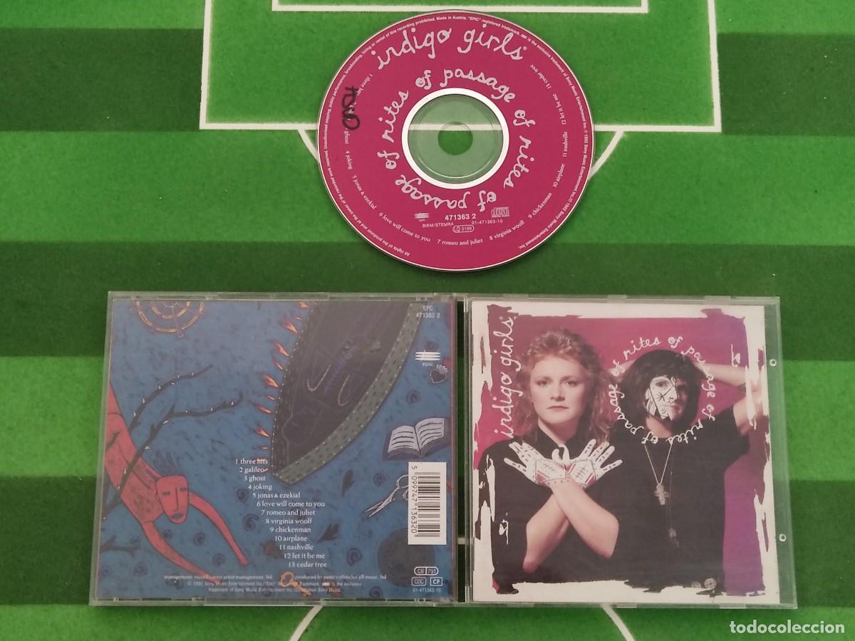 CDs de M&uacute;sica: CD 482 Indigo Girls - Rites of passage / 1992