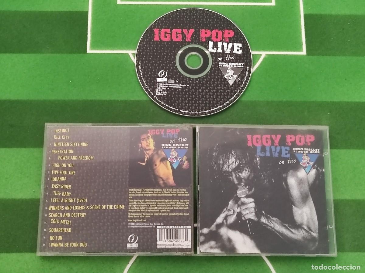 CDs de M&uacute;sica: CD 485 Iggy Pop - Live on The King biscuit flower hour / 1998