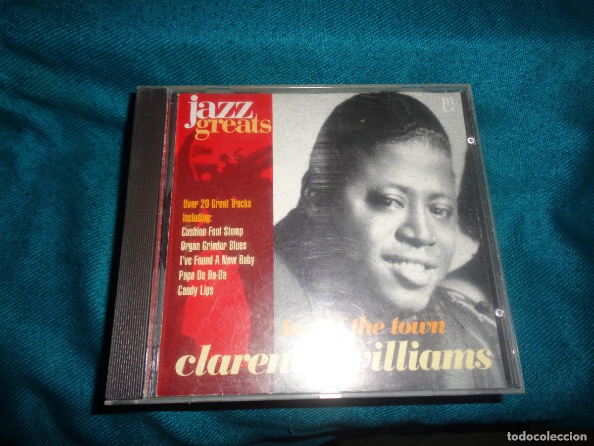 CDs de M&uacute;sica: CLARENCE WILLIAMS. TOP OF THE TOWN. JAZZ GREATS. CD. IMPECABLE(#)