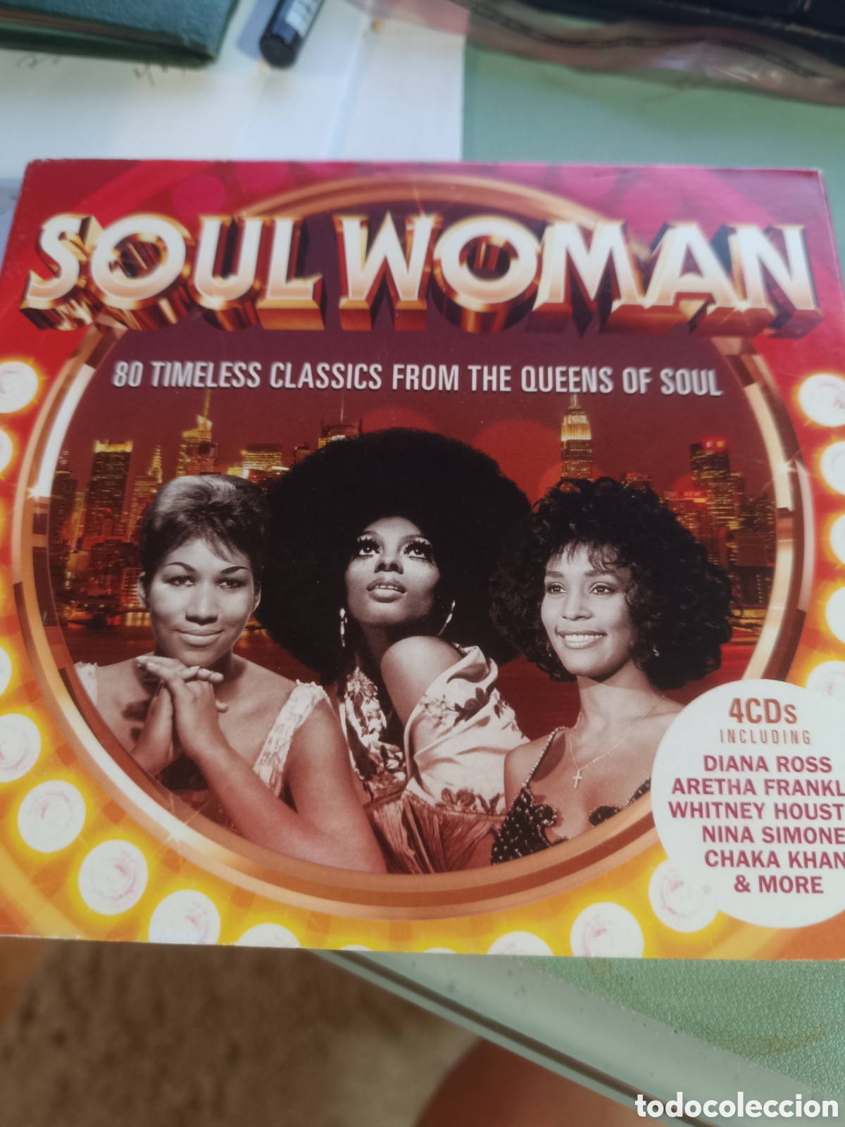 CDs de M&uacute;sica: Soul Woman (4xCDs) (Recopilatorio Soul)