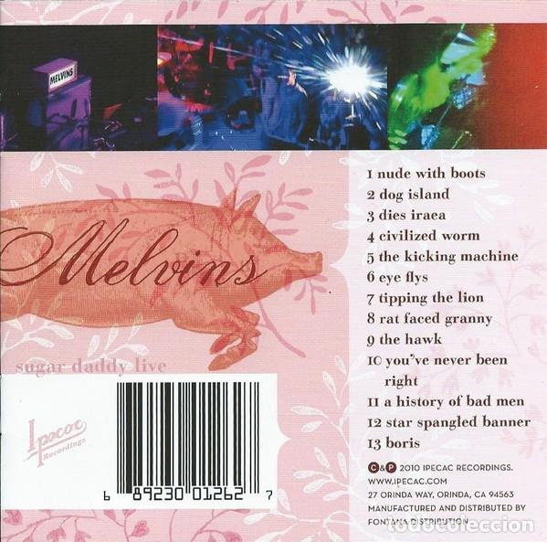 CDs de M&uacute;sica: The Melvins &ndash; Sugar Daddy Live CN NM