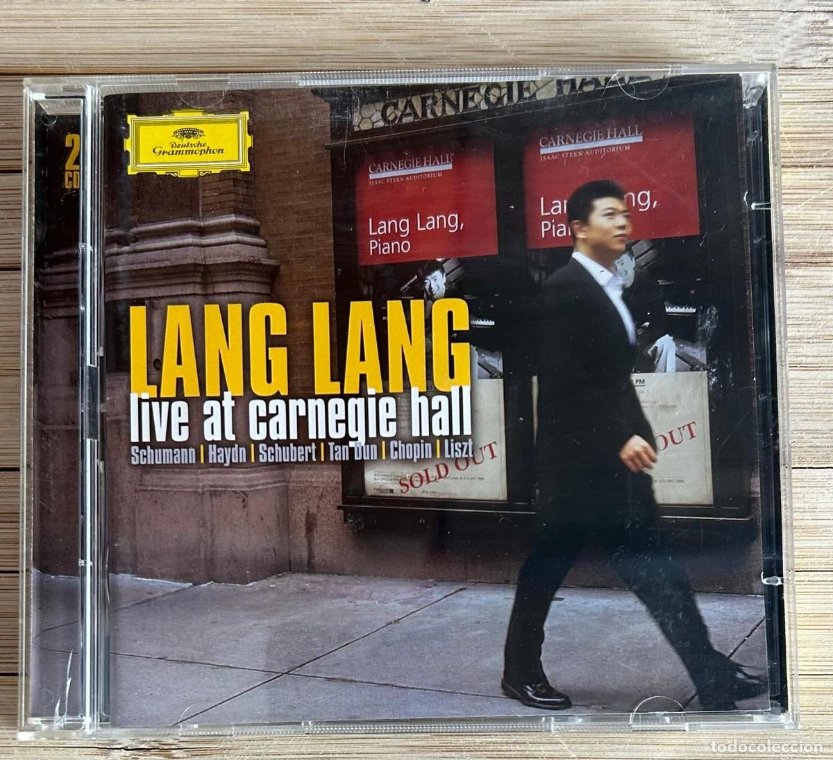 CDs de M&uacute;sica: LANG LANG - LIVE AT CARNEGIE HALL - DOBLE CD