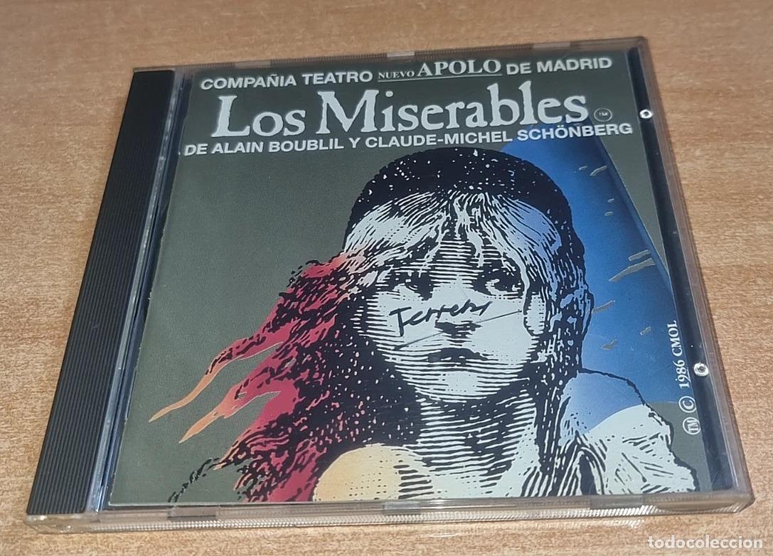 CDs de M&uacute;sica: LOS MISERABLES BANDA SONORA TEATRO NUEVO APOLO CD ALBUM 1993 CARLOS MARIN IL DIVO CONTIENE 17 TEMAS