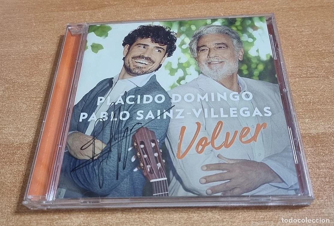 CDs de M&uacute;sica: PLACIDO DOMINGO PABLO SAINZ-VILLEGAS Volver FIRMADO CD ALBUM 2018 VARIAS FIRMAS DE PABLO